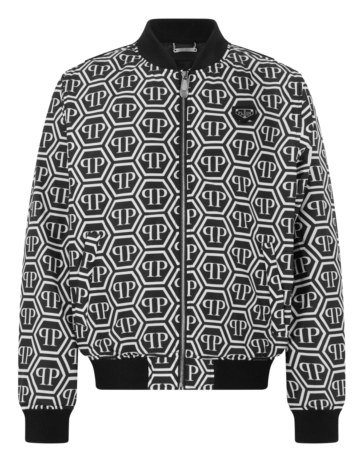 Nylon Bomber Monogram, цвет: Черный