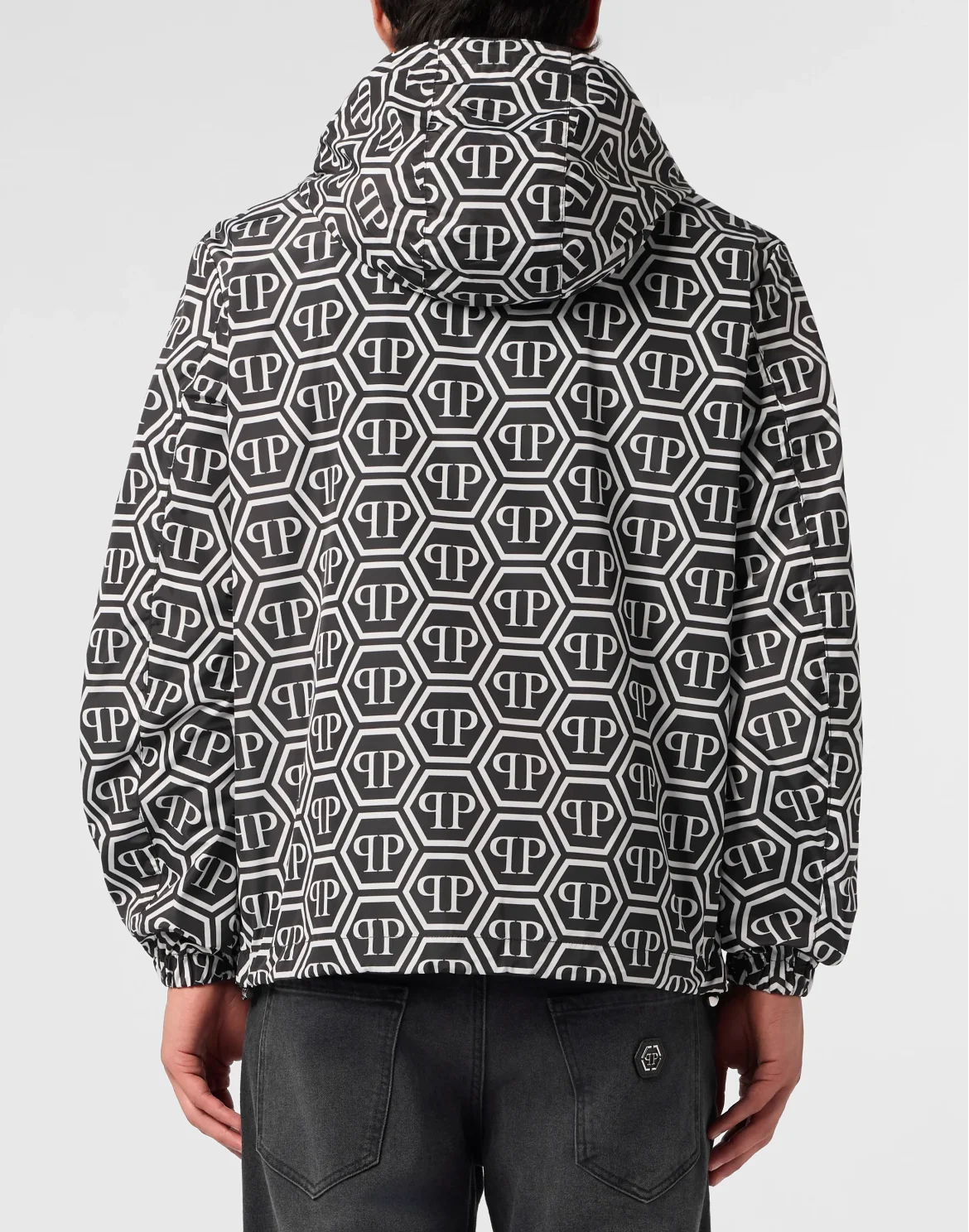 Nylon Jacket Monogram, цвет: Черный