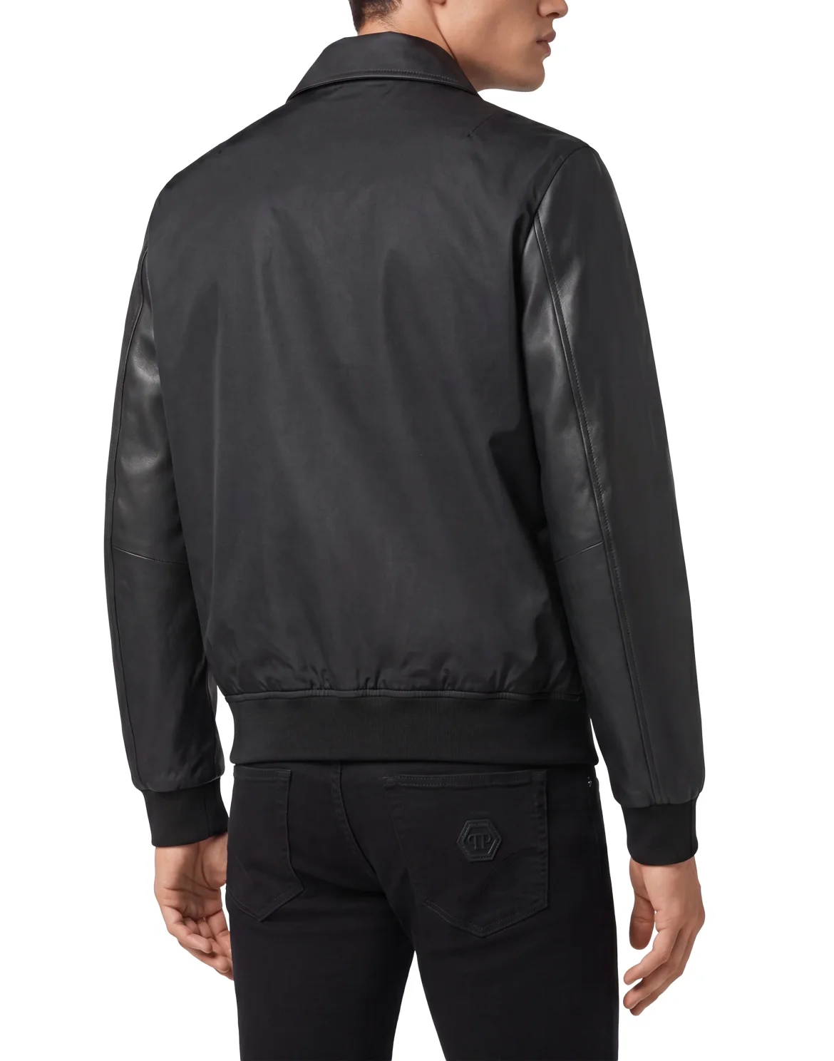 Nylon Coster Bomber Jacket, цвет: Черный