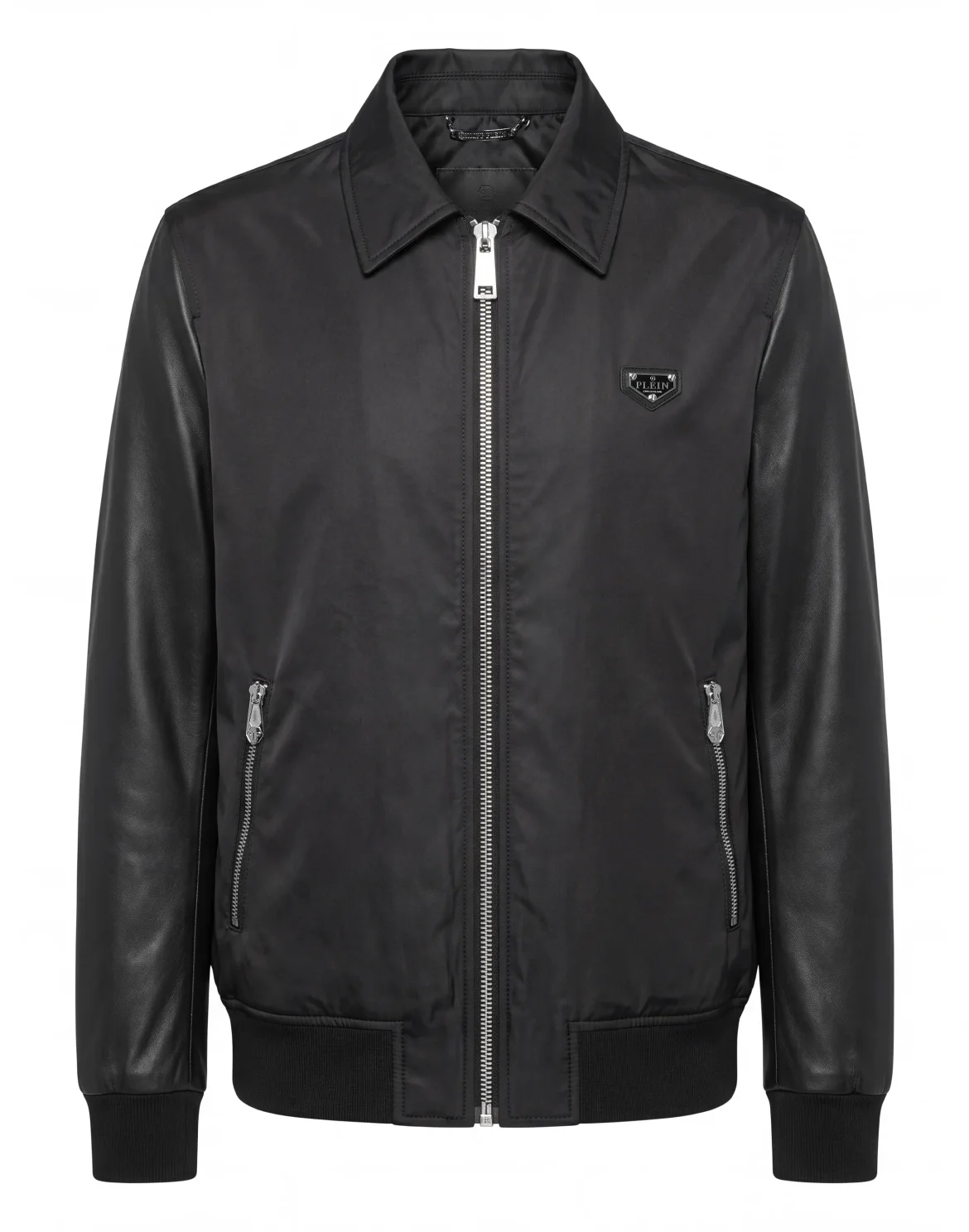 Nylon Coster Bomber Jacket, цвет: Черный