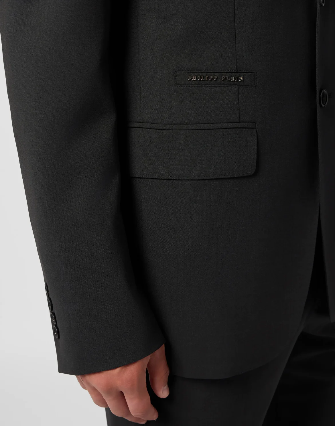 Regular Fit Blazer Rever 2 Bottoni, цвет: Черный