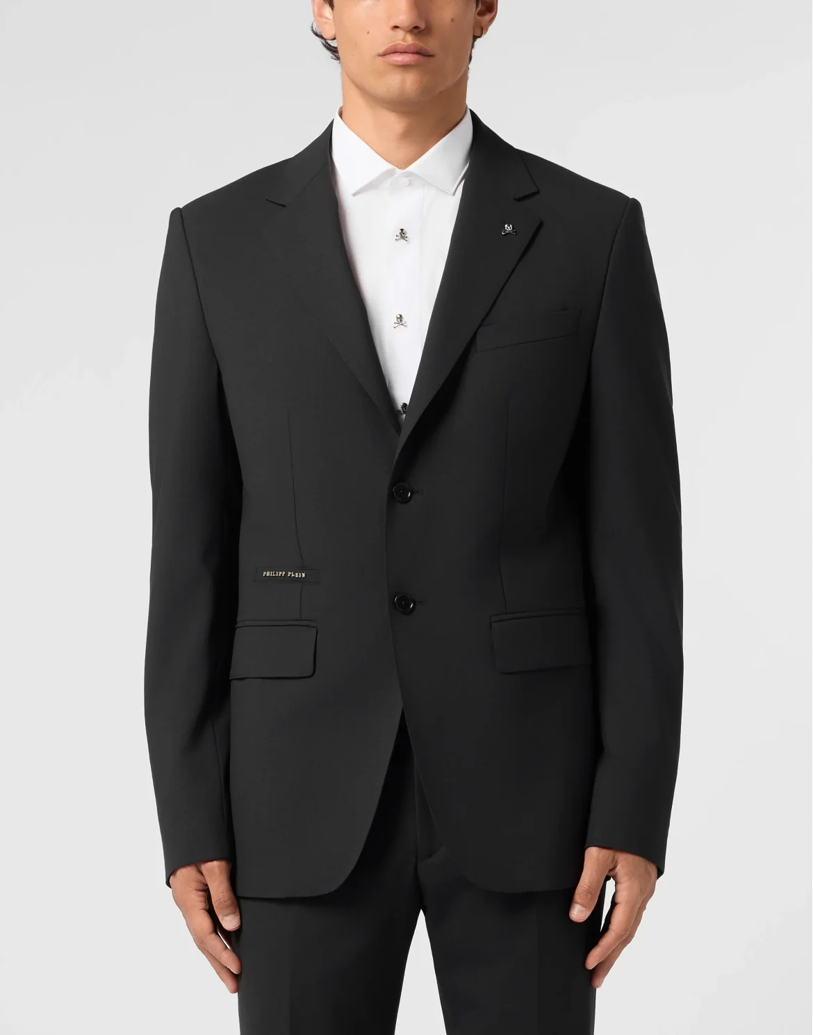 Regular Fit Blazer Rever 2 Bottoni, цвет: Черный