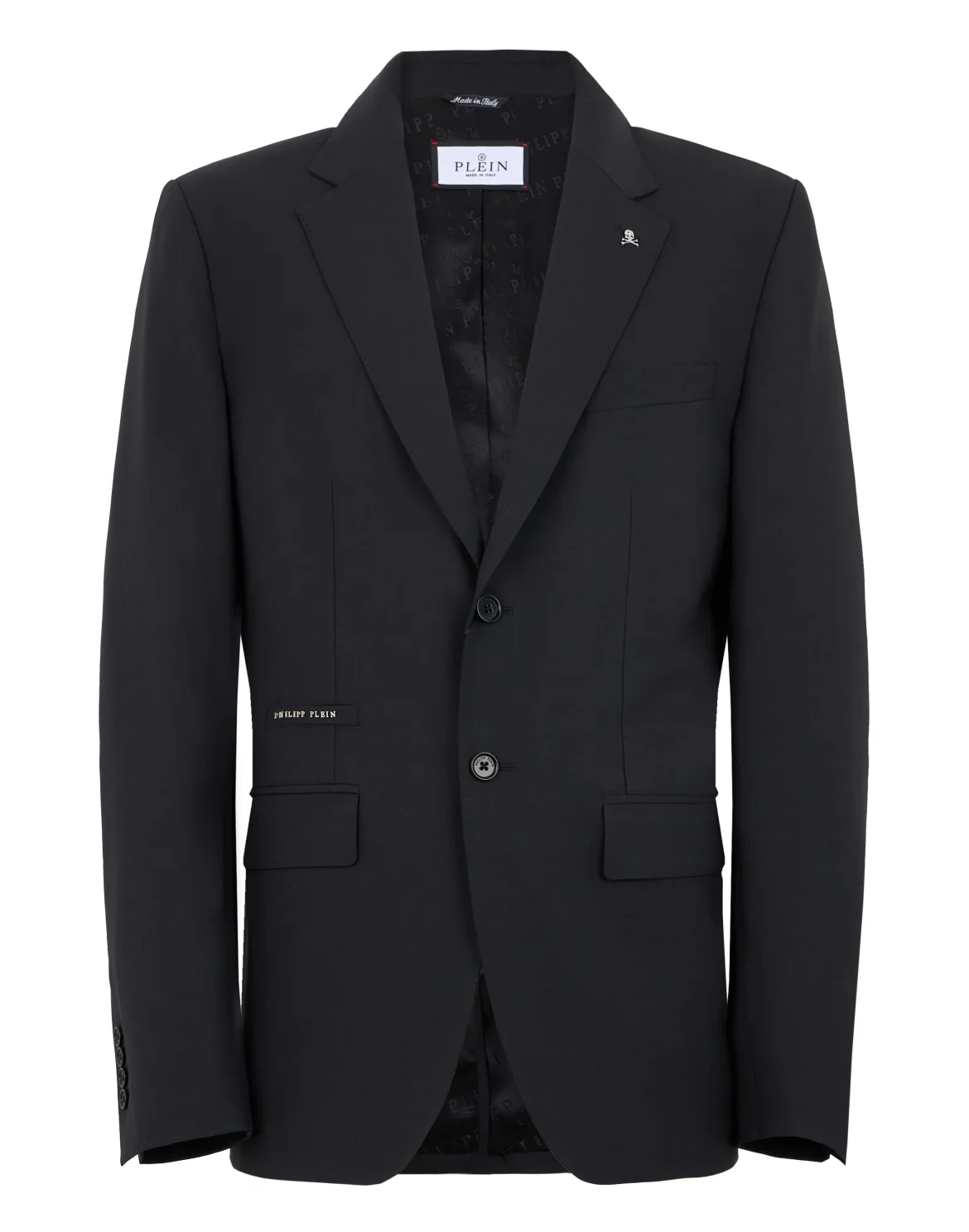 Regular Fit Blazer Rever 2 Bottoni, цвет: Черный
