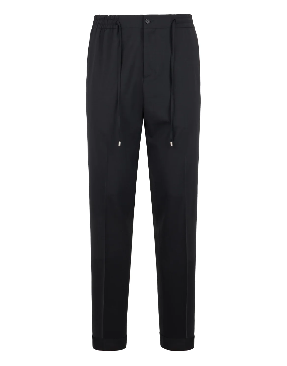 Wool Jogging Trousers, цвет: Черный