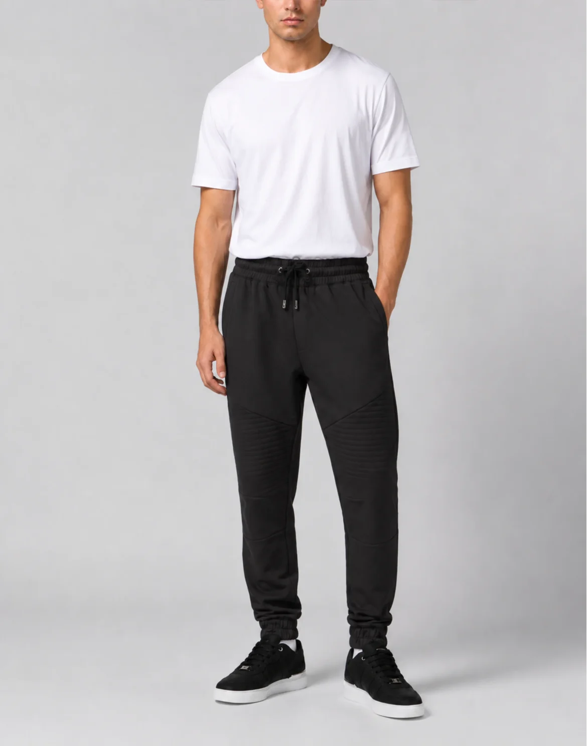Fleece Jogging Trousers, цвет: Черный