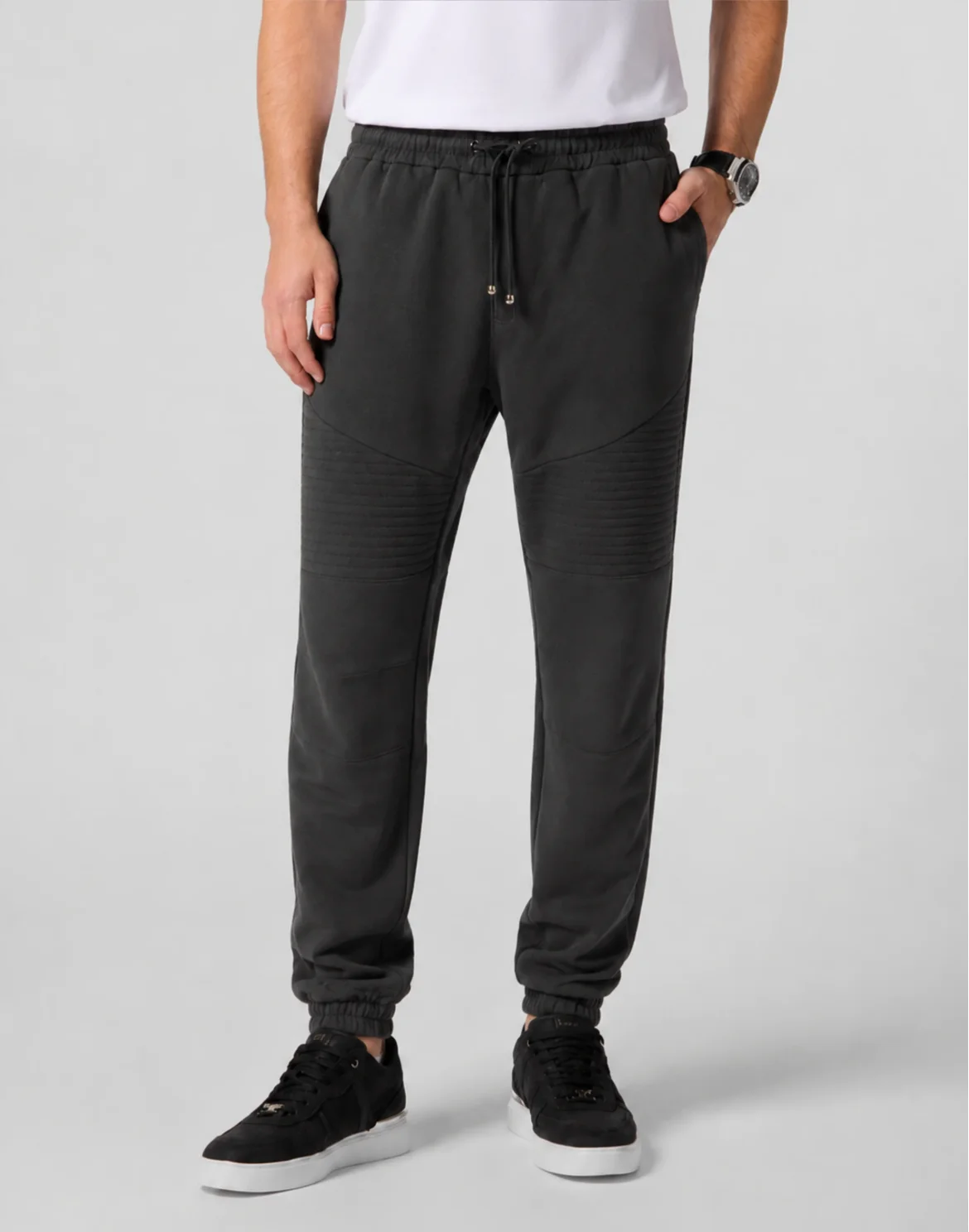 Fleece Jogging Trousers, цвет: Черный