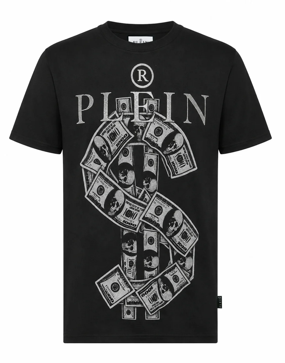 Jersey T-Shirt Plein Dollar, цвет: Черный