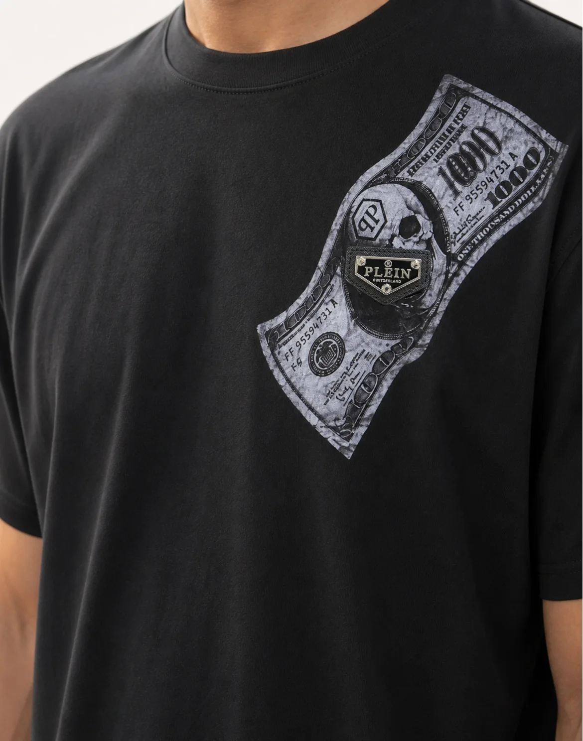 Jersey T-Shirt Skull Dollar Chest, цвет: Черный