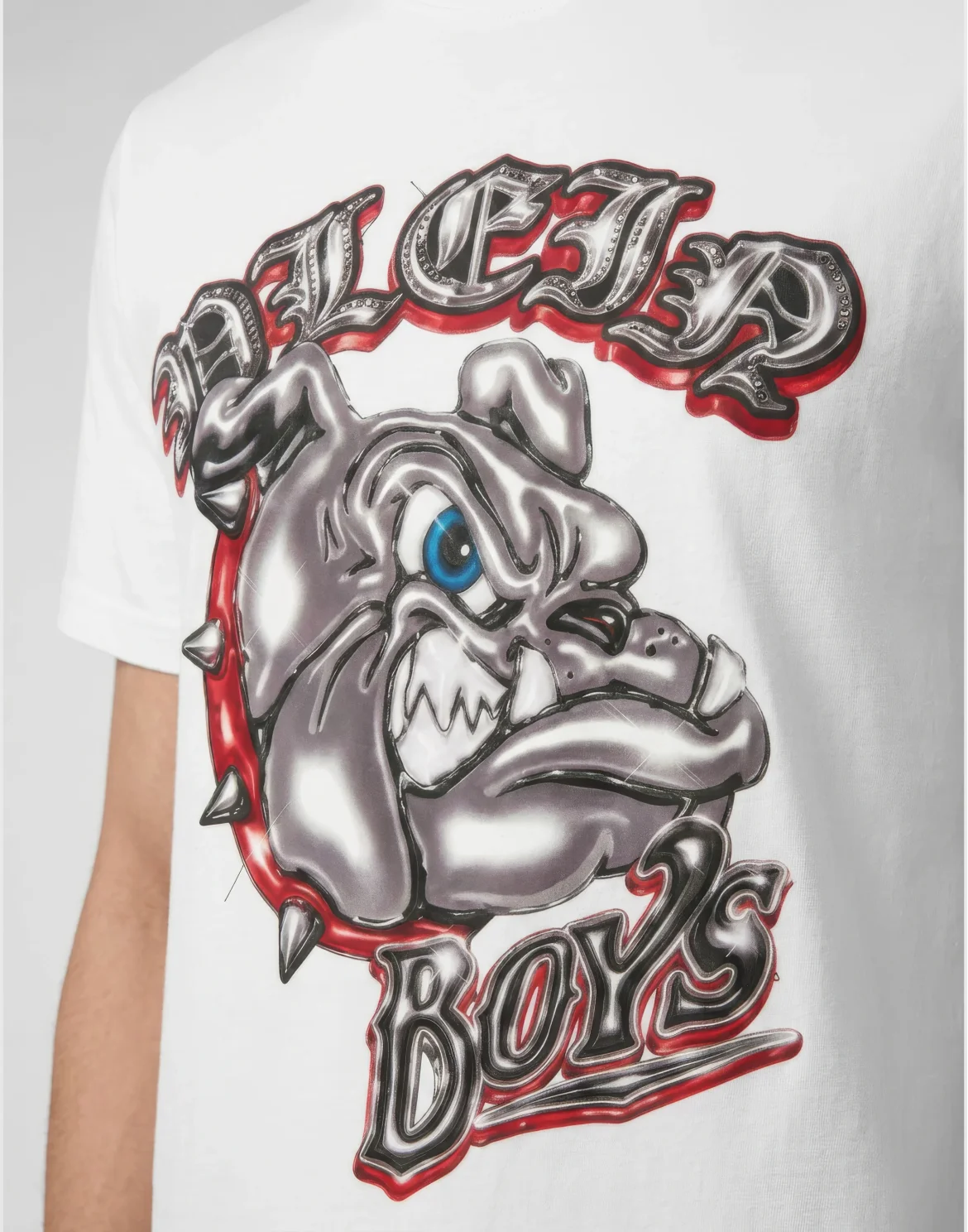 Jersey T-Shirt Bulldog Plein Boys, цвет: Белый