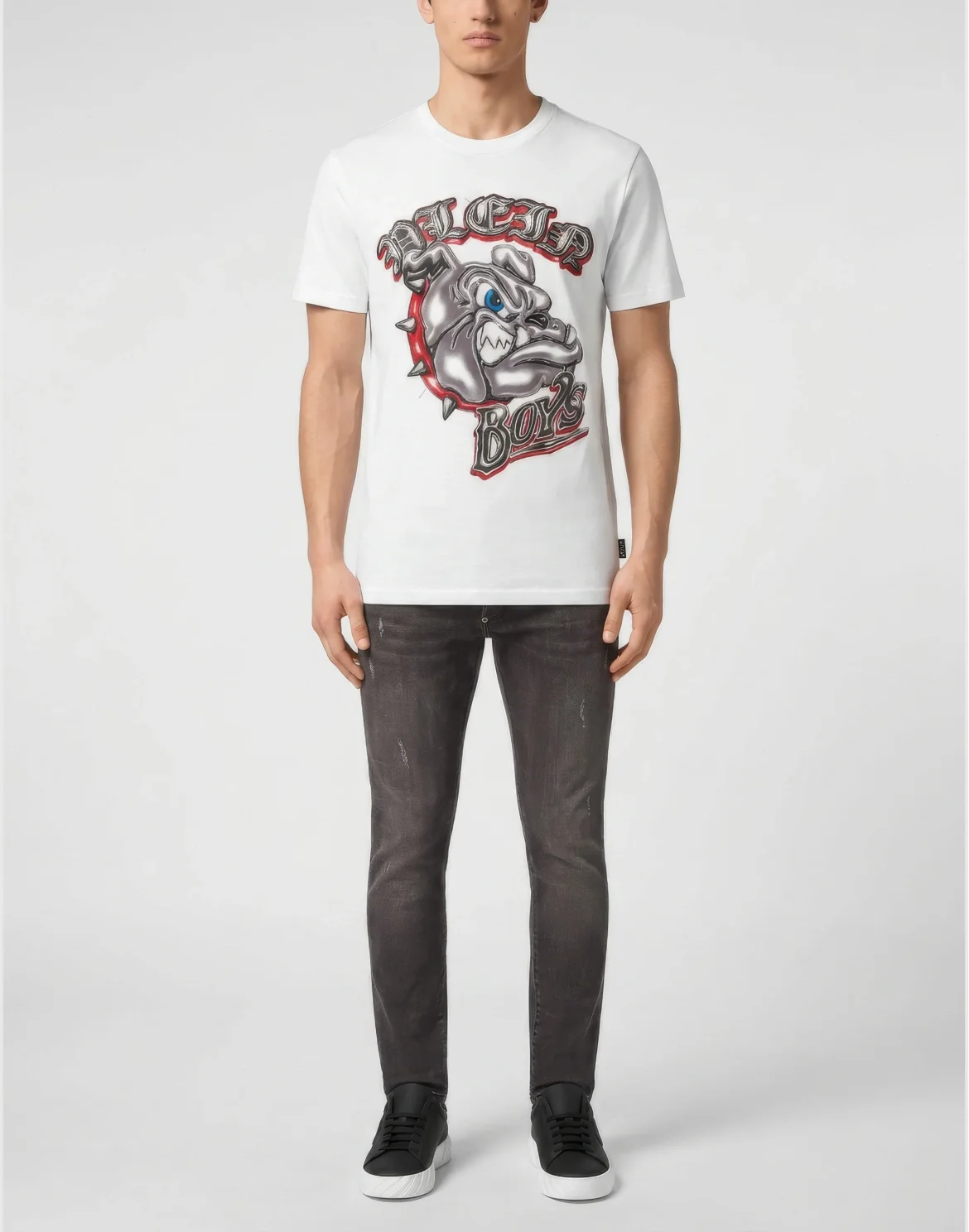 Jersey T-Shirt Bulldog Plein Boys, цвет: Белый