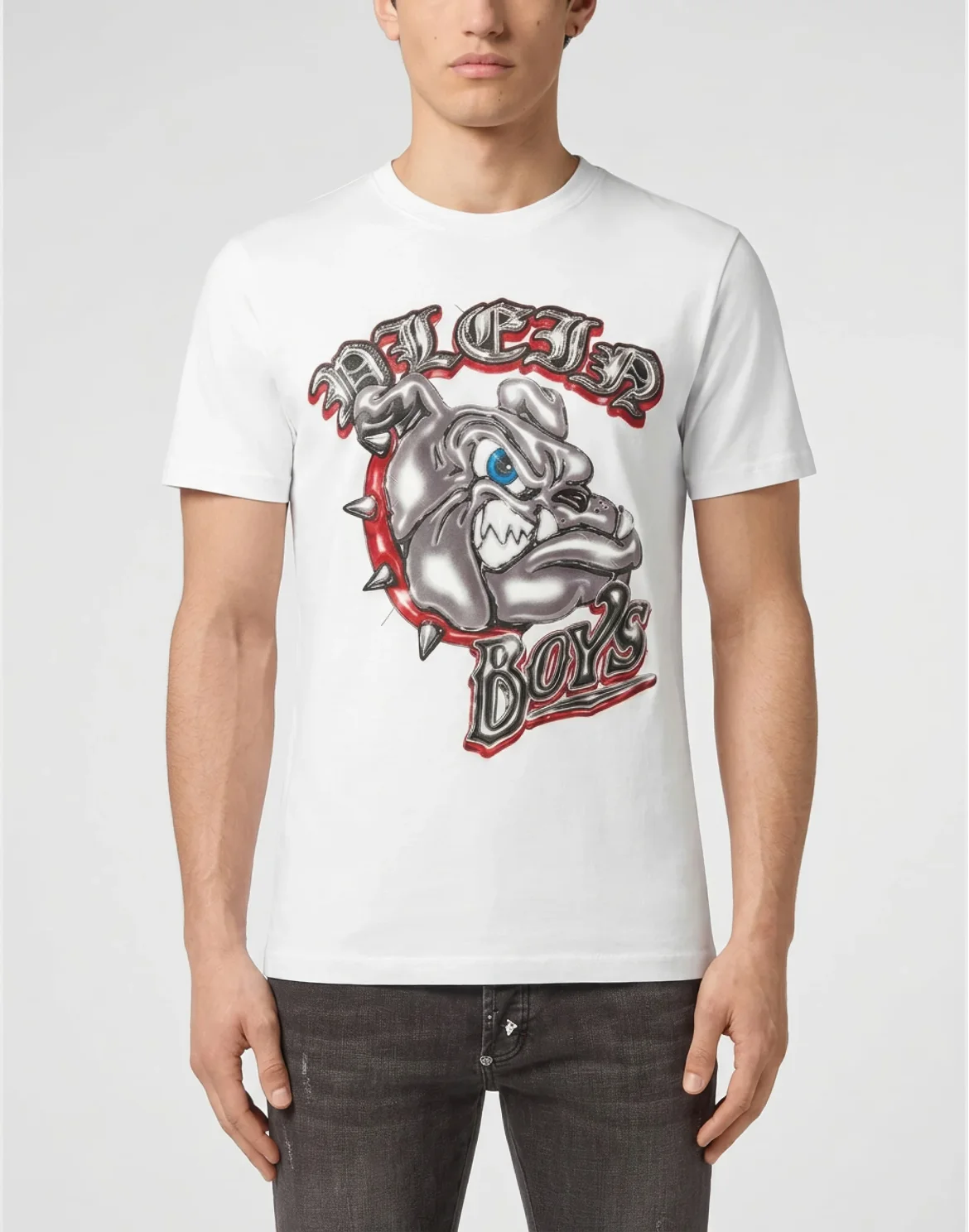 Jersey T-Shirt Bulldog Plein Boys, цвет: Белый