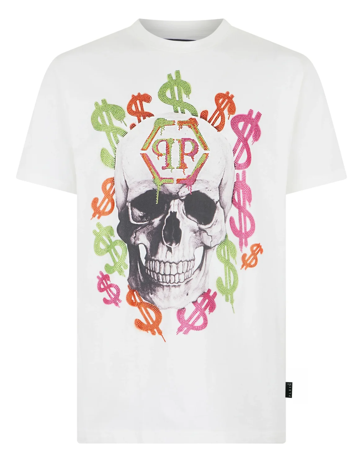 Jersey T-Shirt Dollar Spray, цвет: Белый