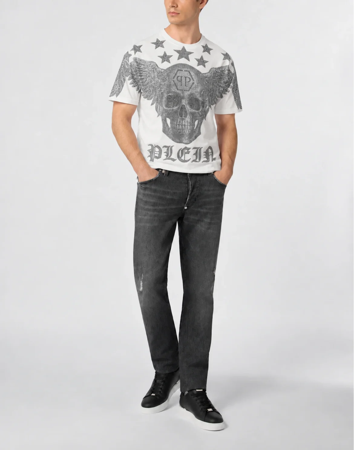 Jersey T-Shirt Skull Angel, цвет: Белый