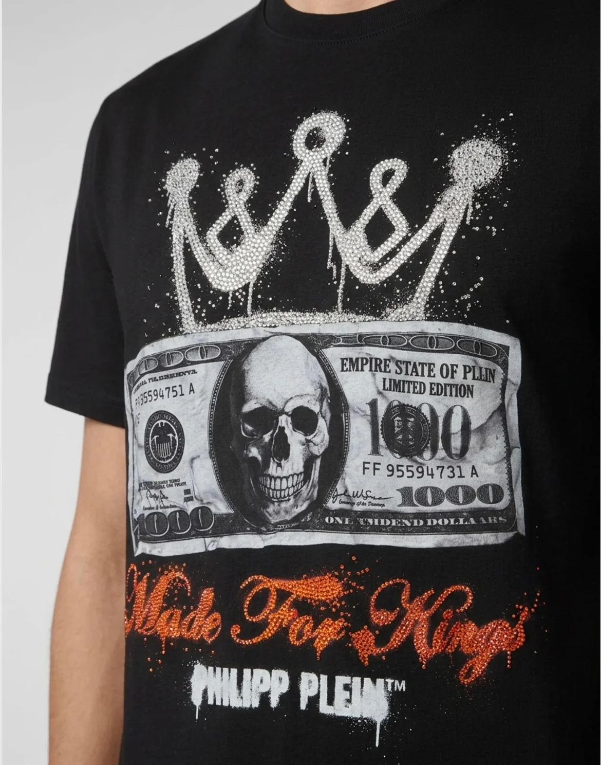 Jersey T-Shirt Crown Dollar, цвет: Черный