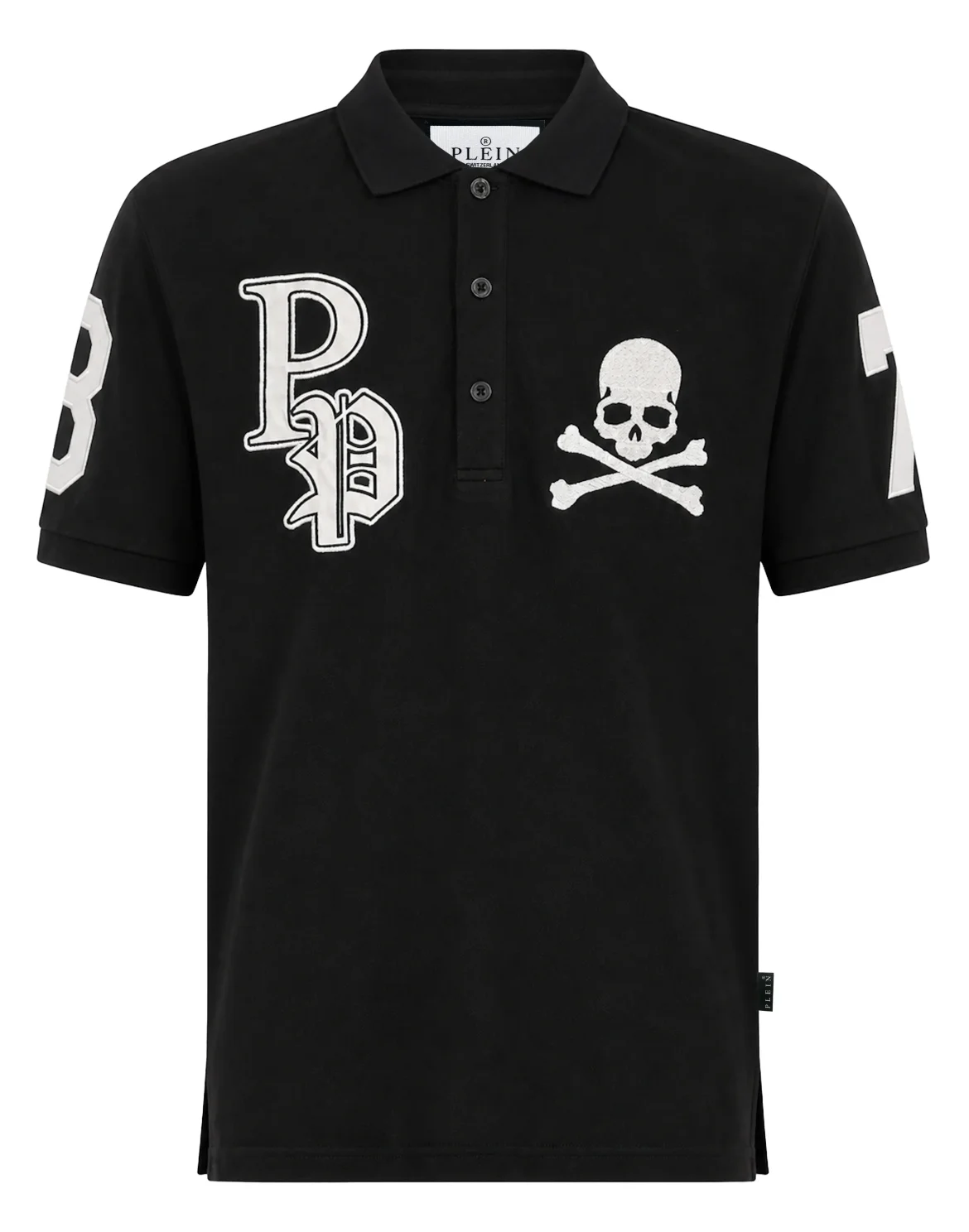 Polo Skull Contrast Colors, цвет: Черный