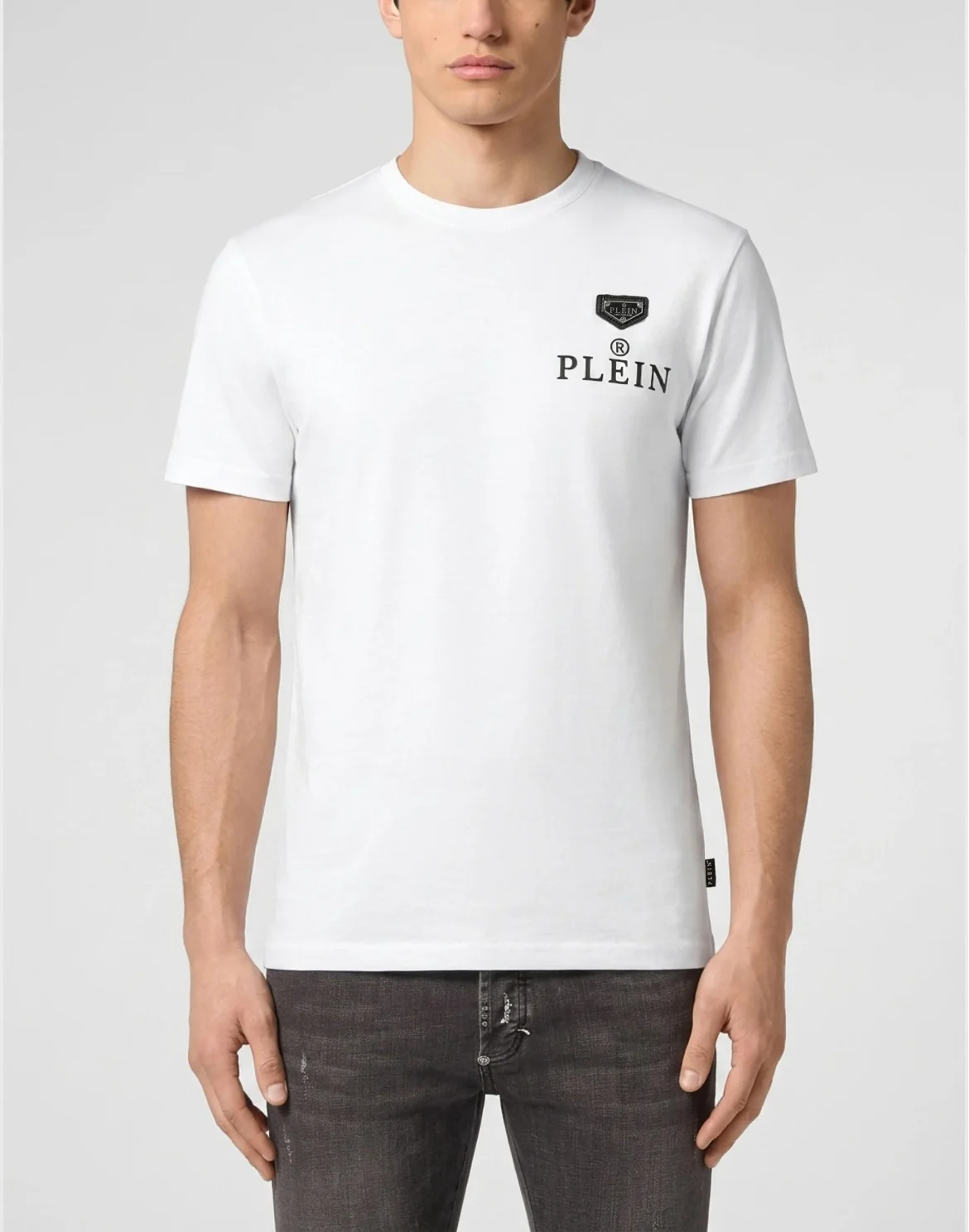 Jersey T-Shirt Plein R, цвет: Белый