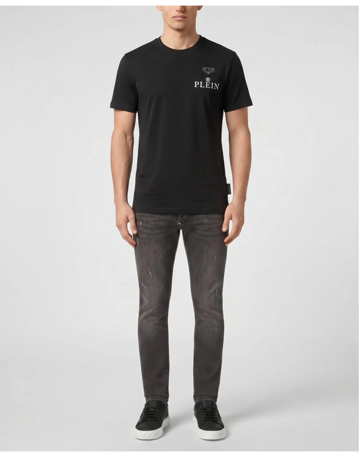 Jersey T-Shirt Plein R, цвет: Черный