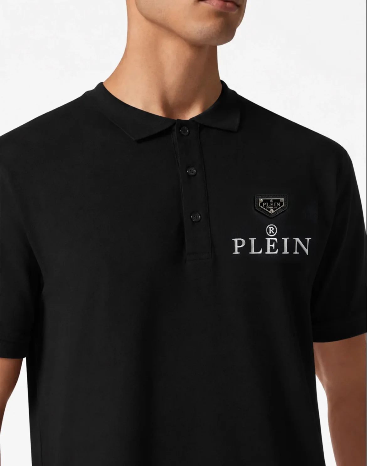 Polo T-Shirt Plein R, цвет: Черный