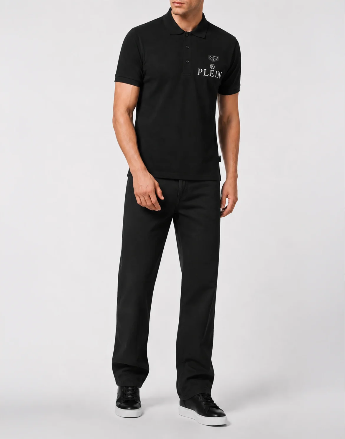 Polo T-Shirt Plein R, цвет: Черный