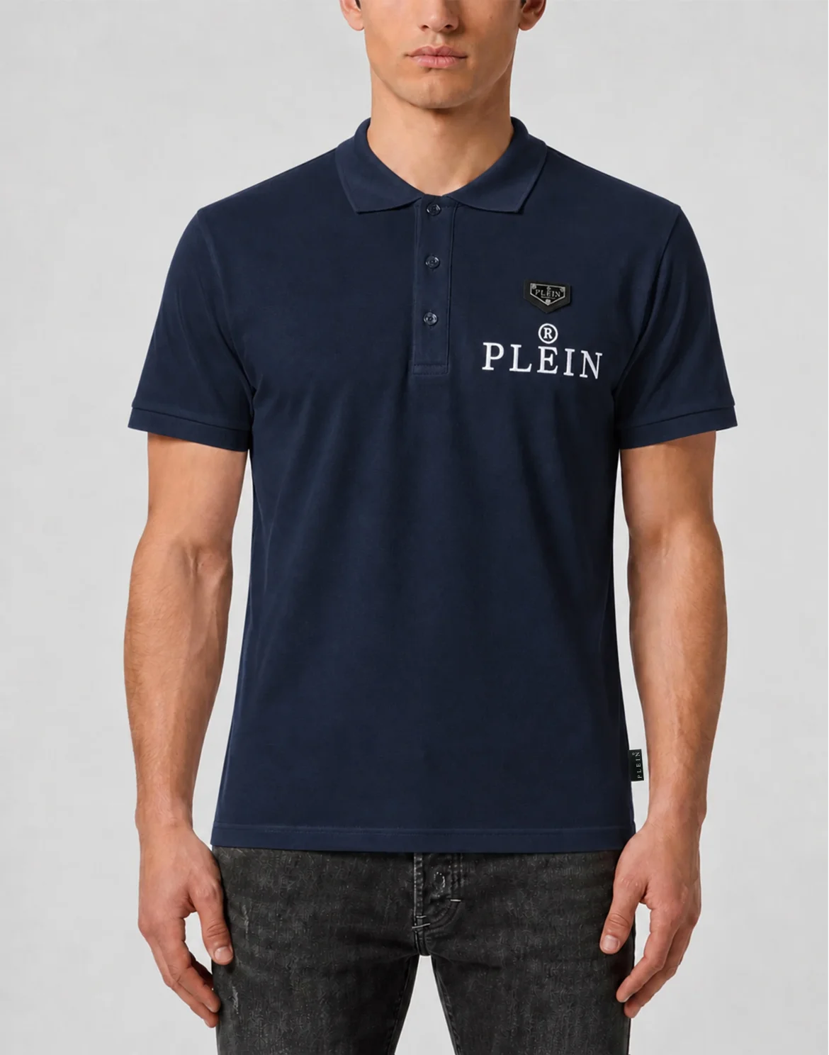 Polo T-Shirt Plein R, цвет: Синий