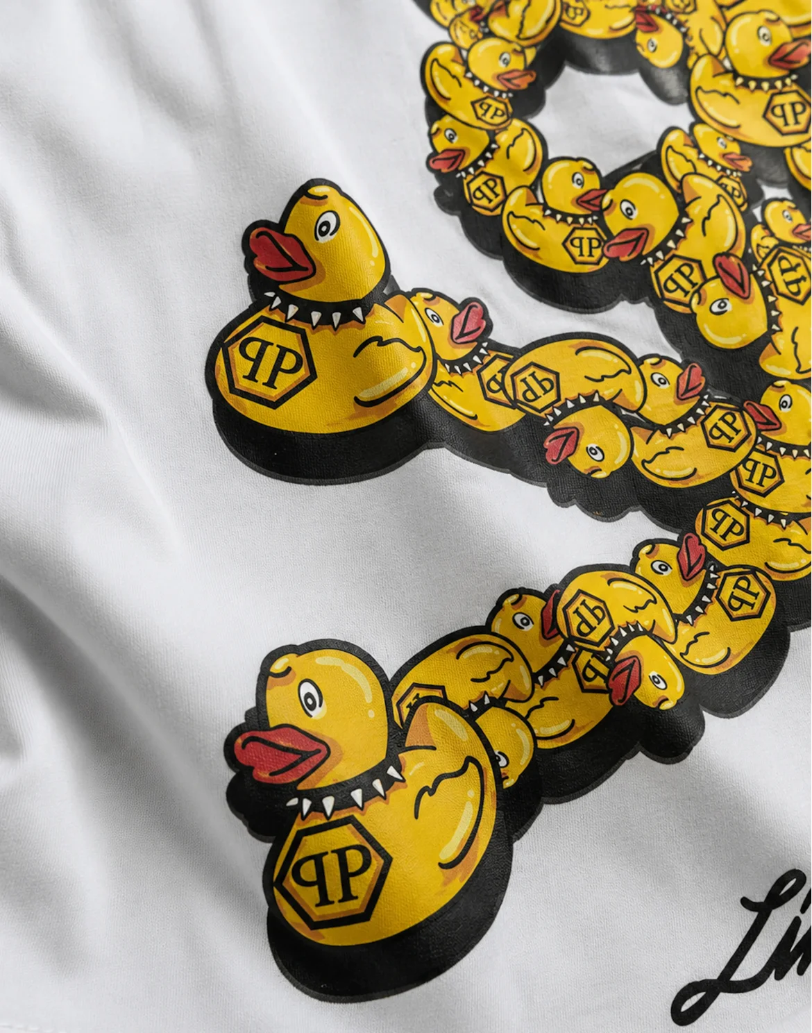 Jersey T-Shirt Plein Duck Skull, цвет: Белый