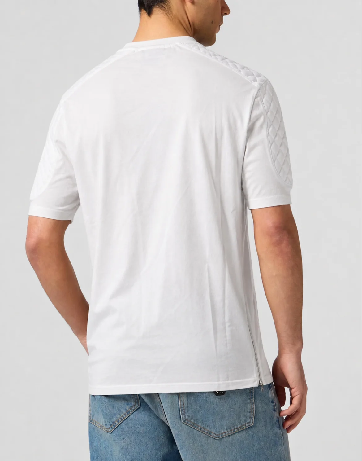 Jersey T-Shirt Padded Sleeves, цвет: Белый