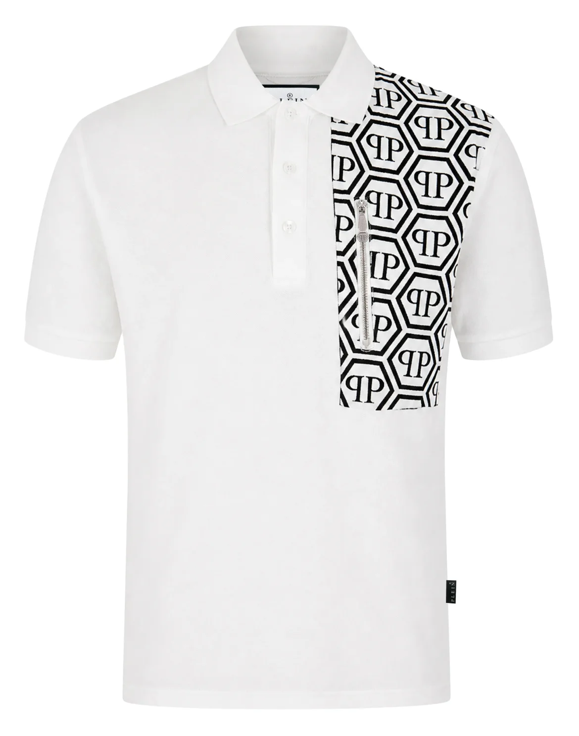 Polo T-Shirt Monogram Cut Cross, цвет: Белый