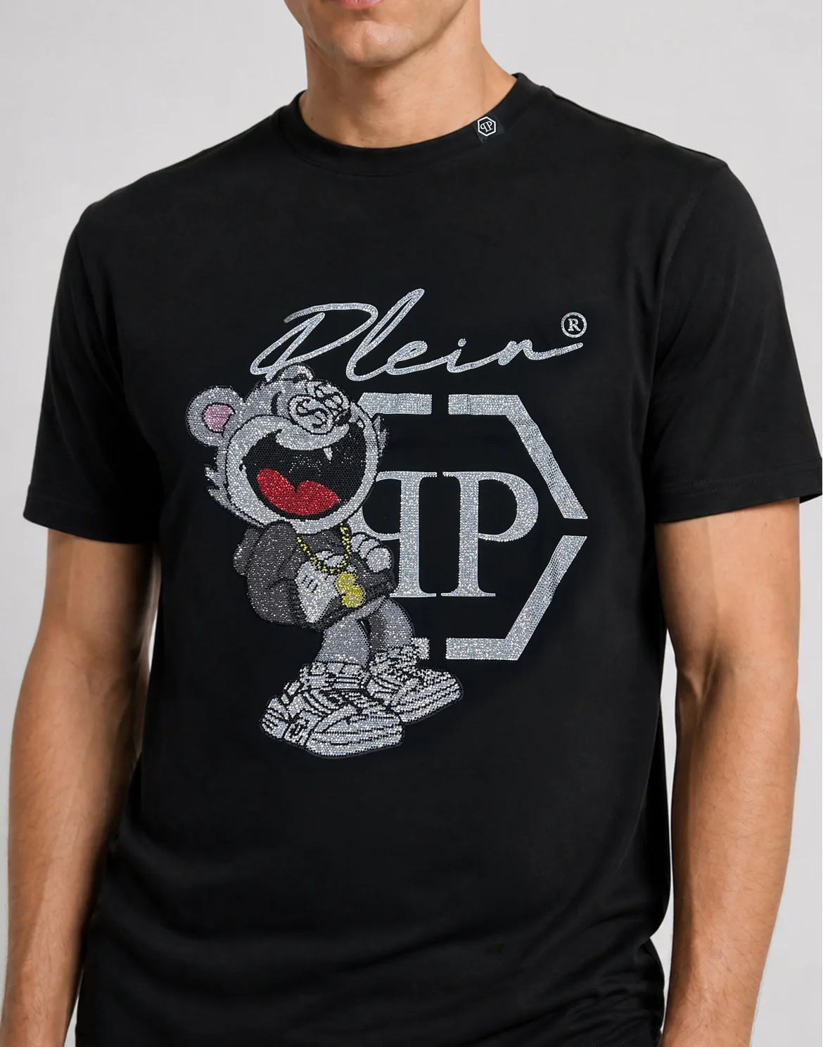 Jersey T-Shirt Plein Money Mascotte, цвет: Черный