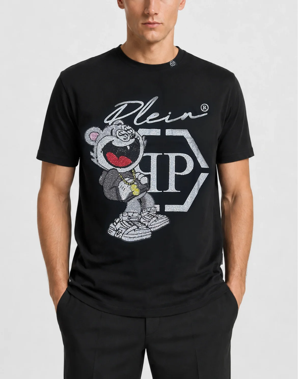 Jersey T-Shirt Plein Money Mascotte, цвет: Черный