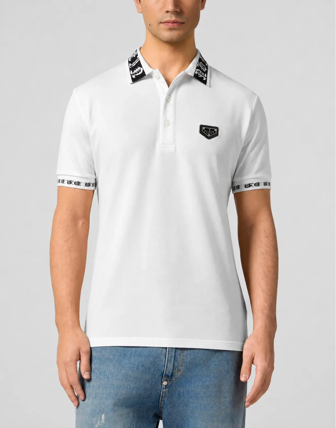 Polo T-Shirt Gothic, цвет: Белый