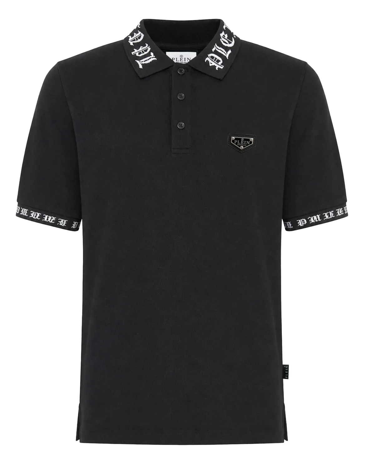 Polo T-Shirt Gothic, цвет: Черный