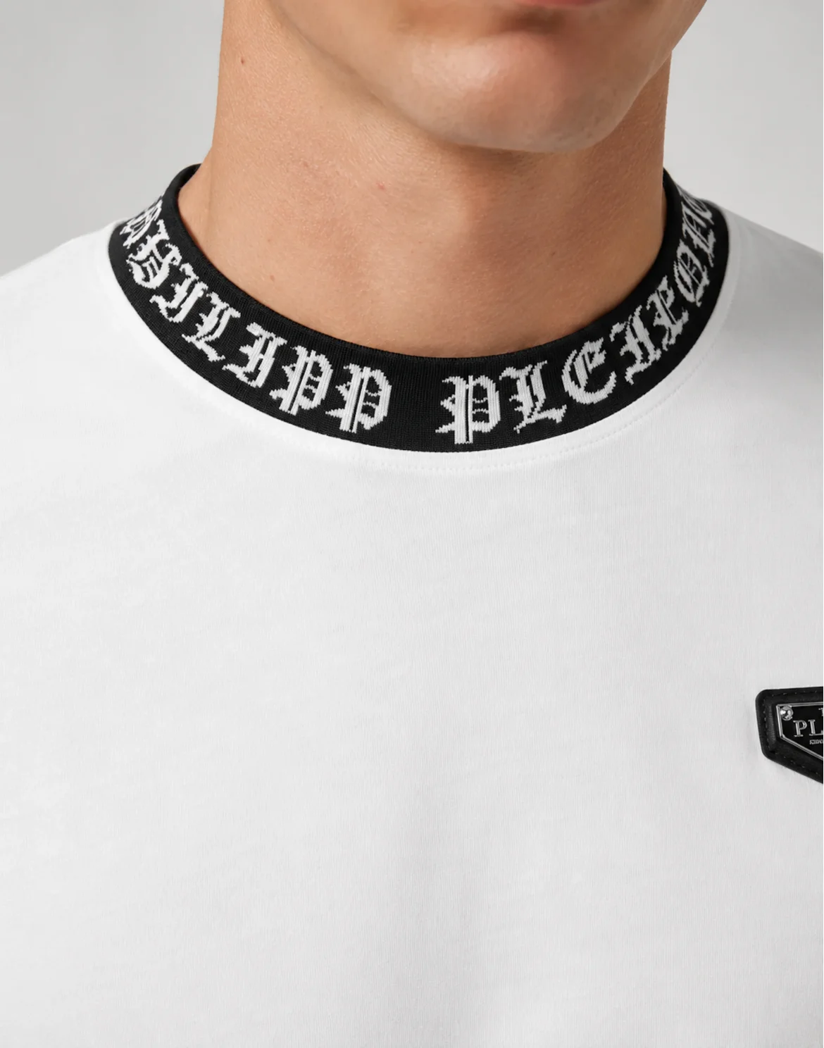 Jersey T-Shirt Plein Gothic, цвет: Белый