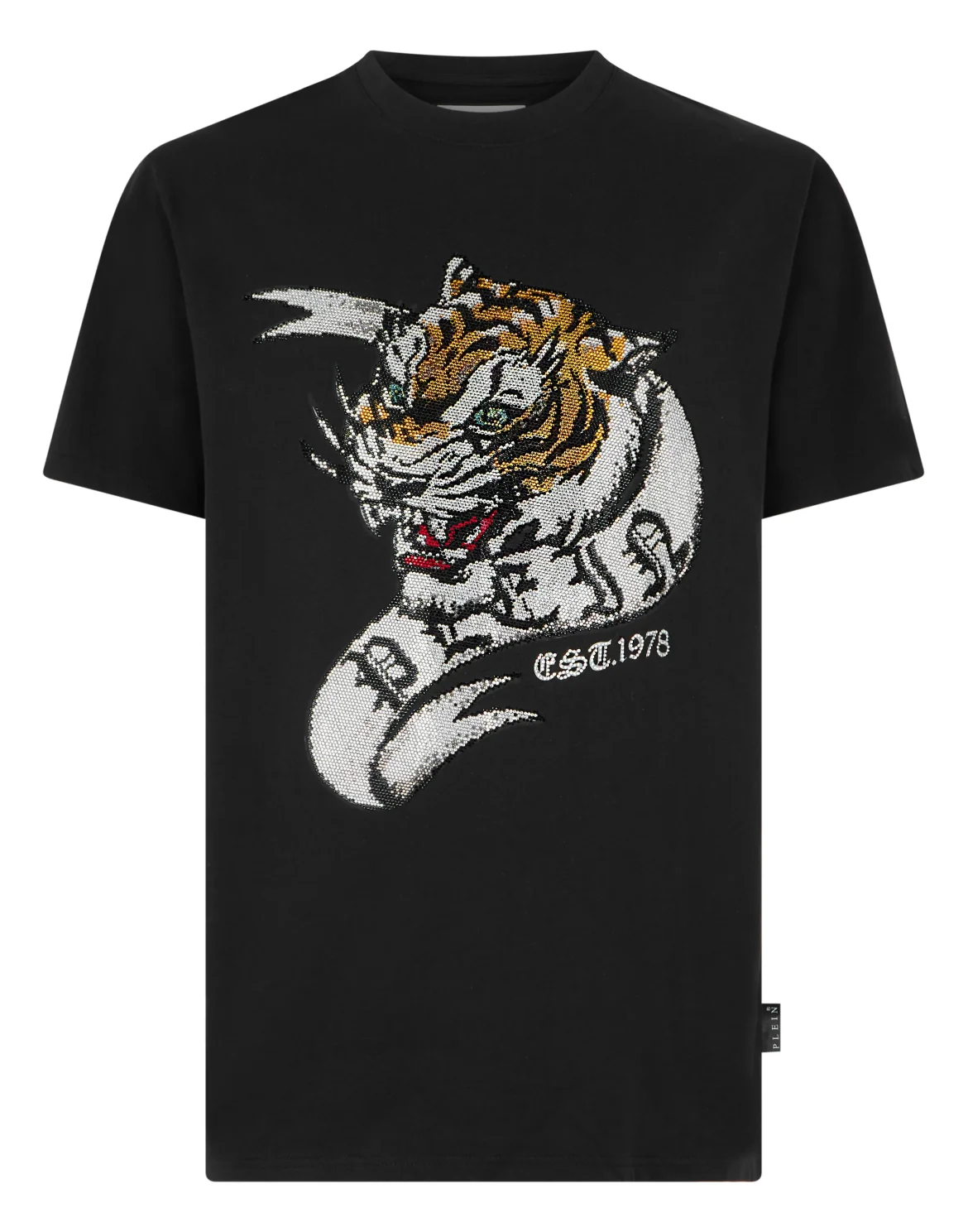 Jersey T-Shirt Tiger Plein, цвет: Черный