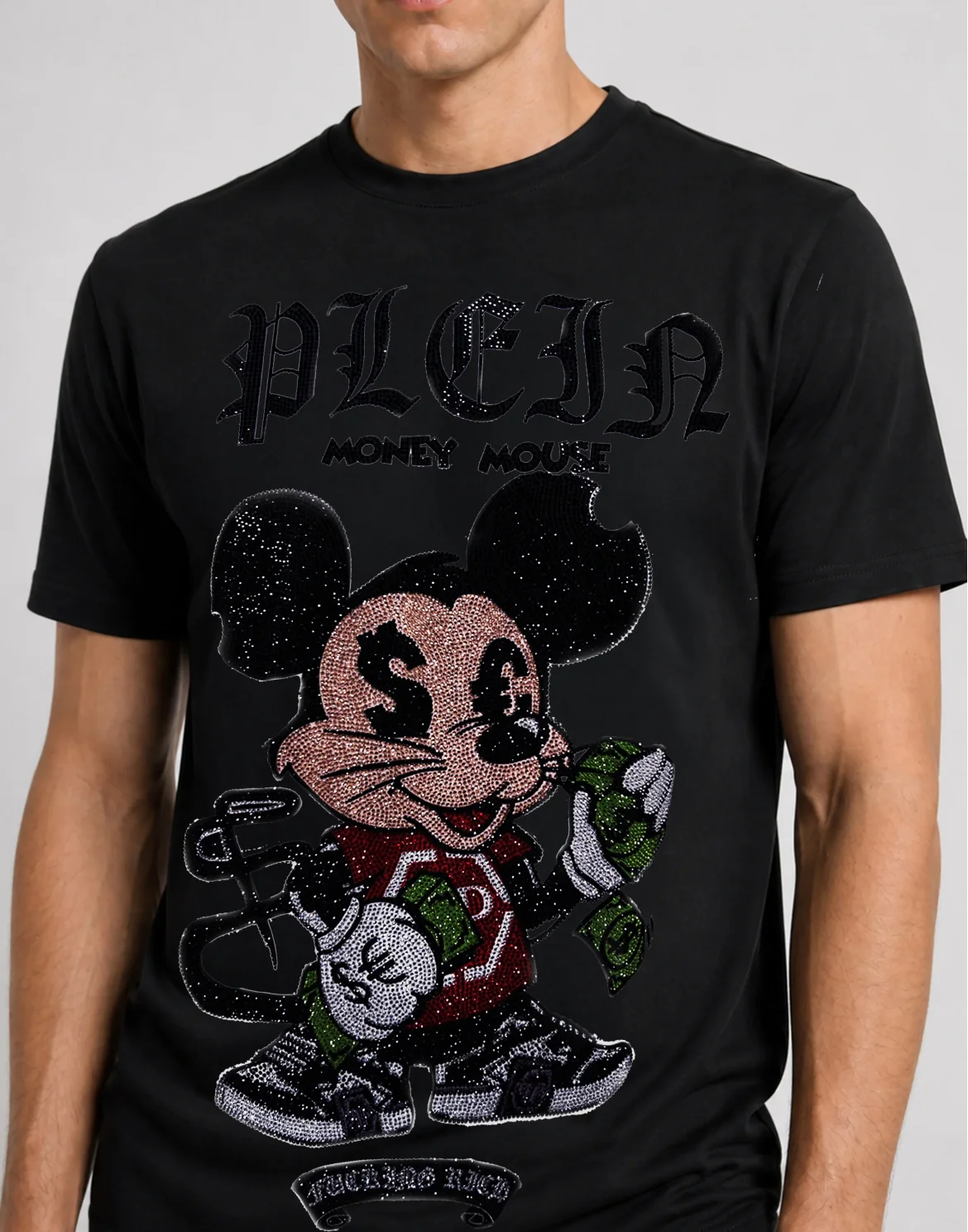 Jersey T-Shirt Money Mouse, цвет: Черный