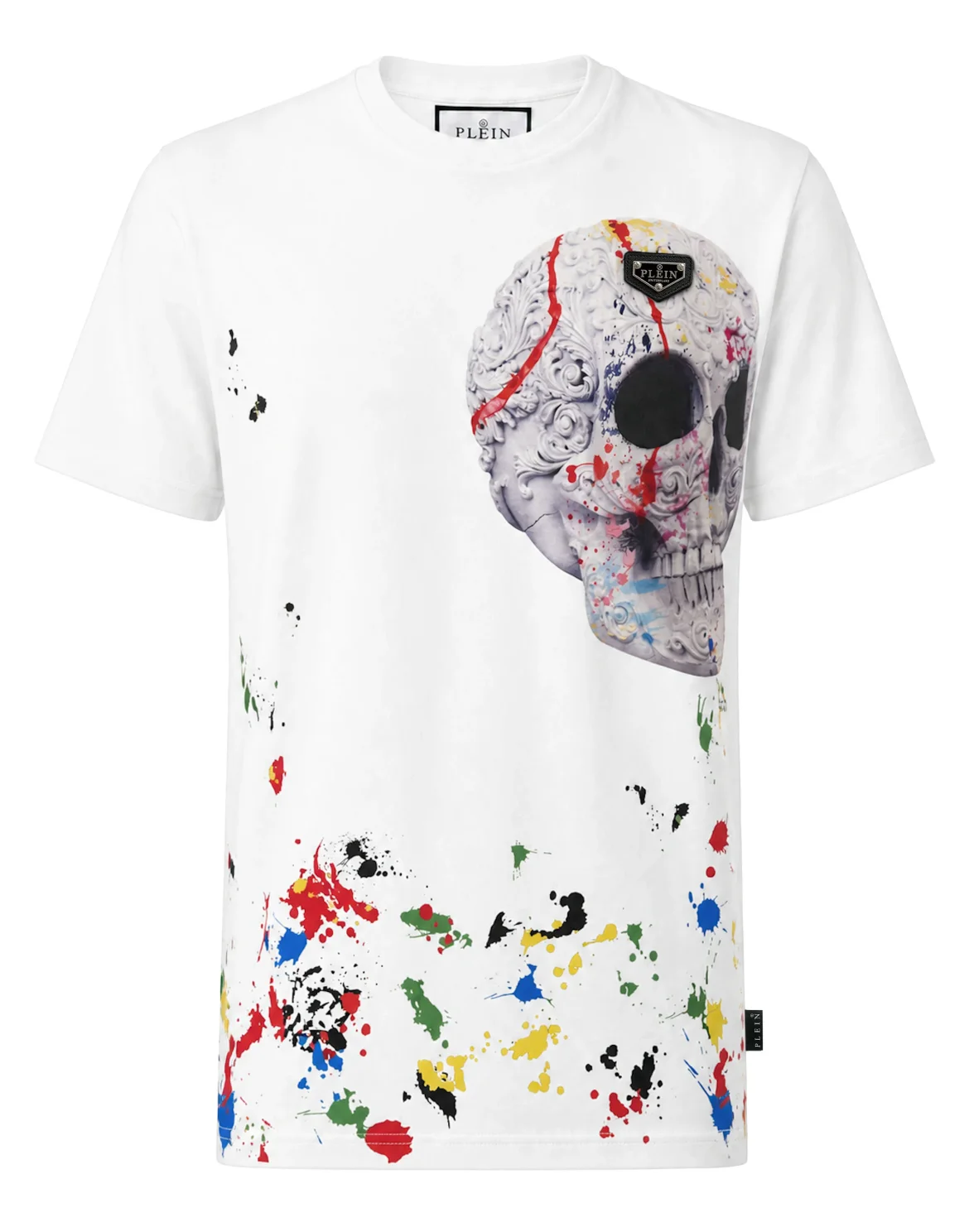 Jersey T-Shirt Skull Dripping, цвет: Белый