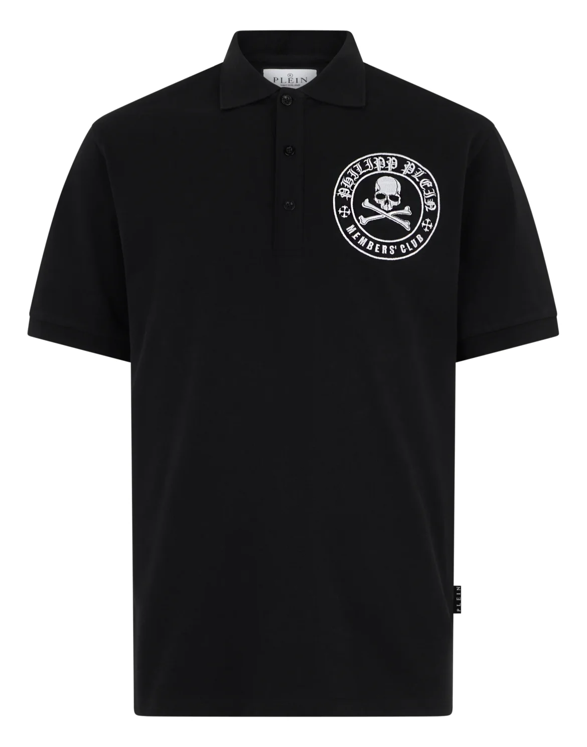 Polo T-Shirt Plein Members Club, цвет: Черный