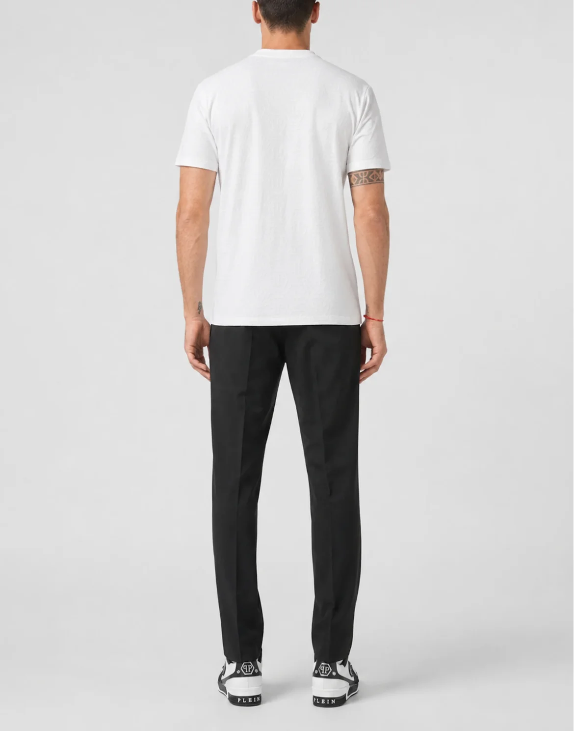 Jacquard T-Shirt Monogram, цвет: Белый