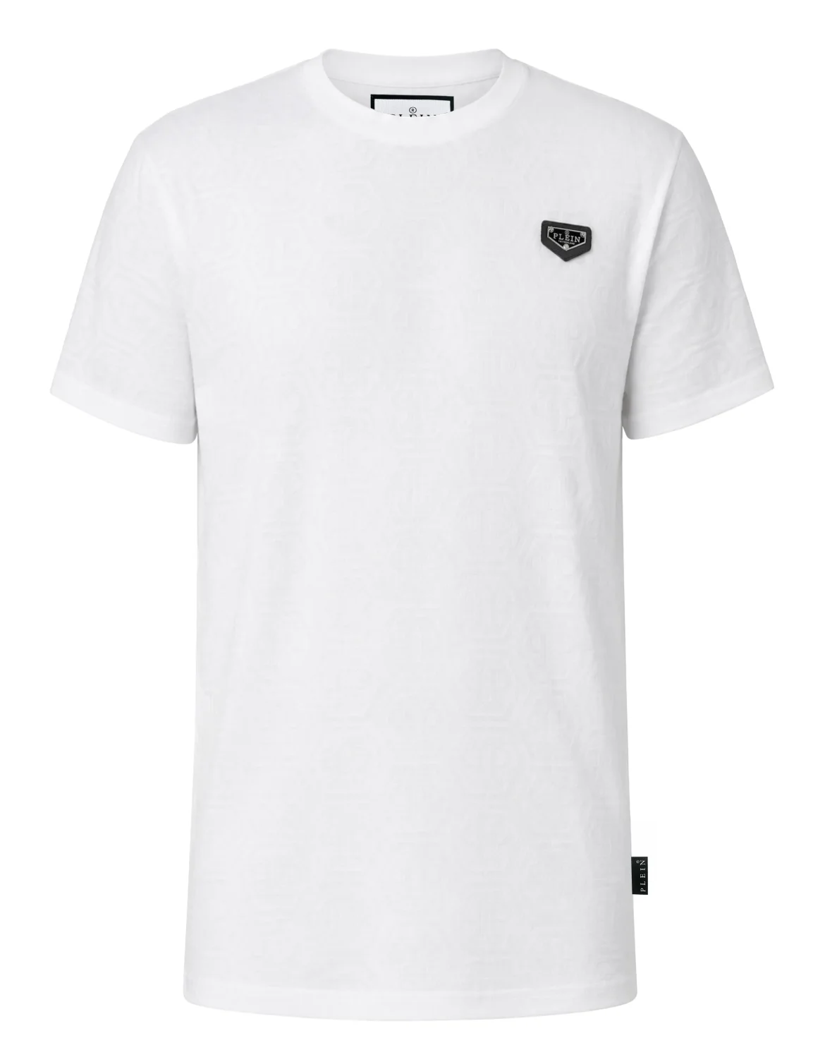 Jacquard T-Shirt Monogram, цвет: Белый