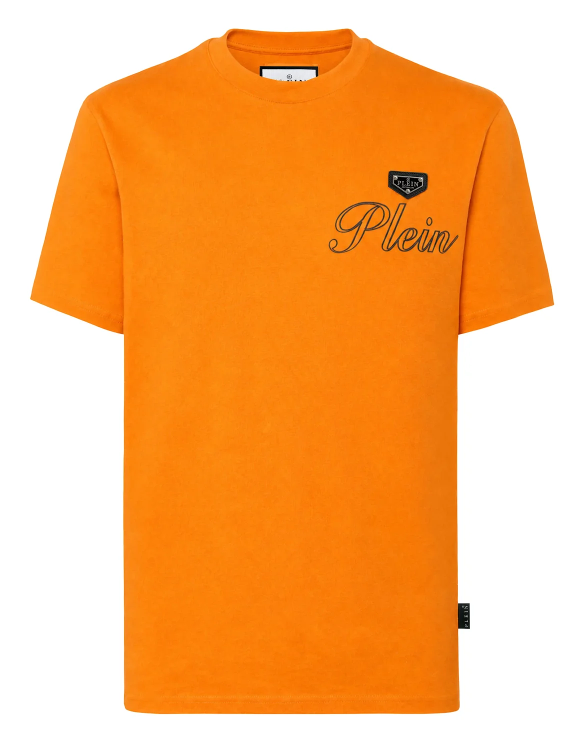 Jersey T-Shirt Roundneck Plein, цвет: Синий