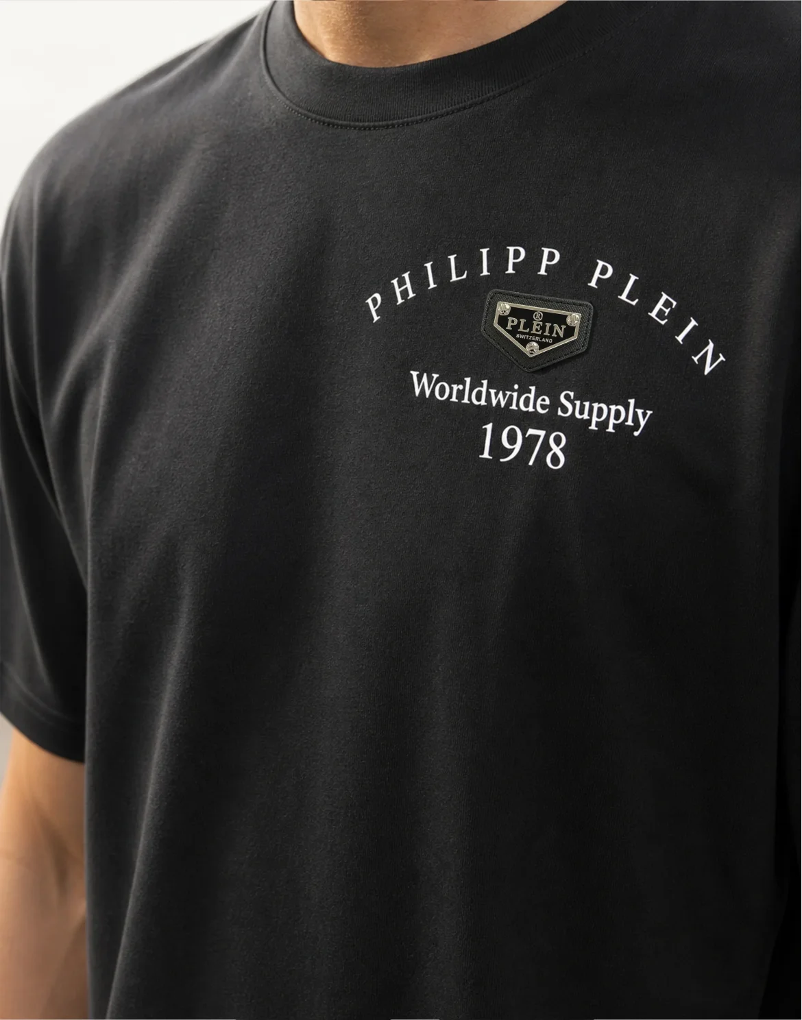 Jersey T-Shirt Philipp Plein L'HOMME, цвет: Черный