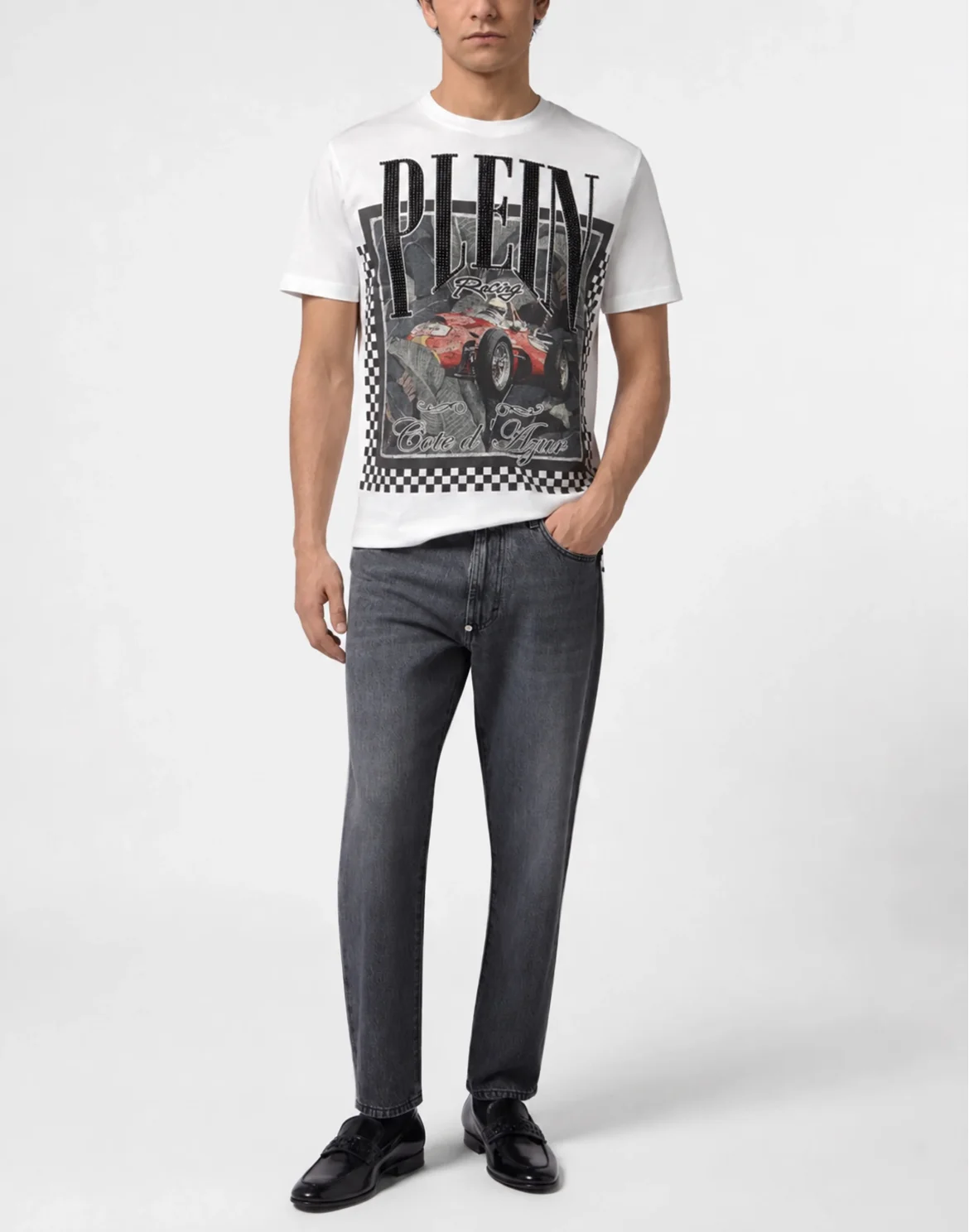 Jersey T-Shirt Plein Cote d'Azur, цвет: Белый