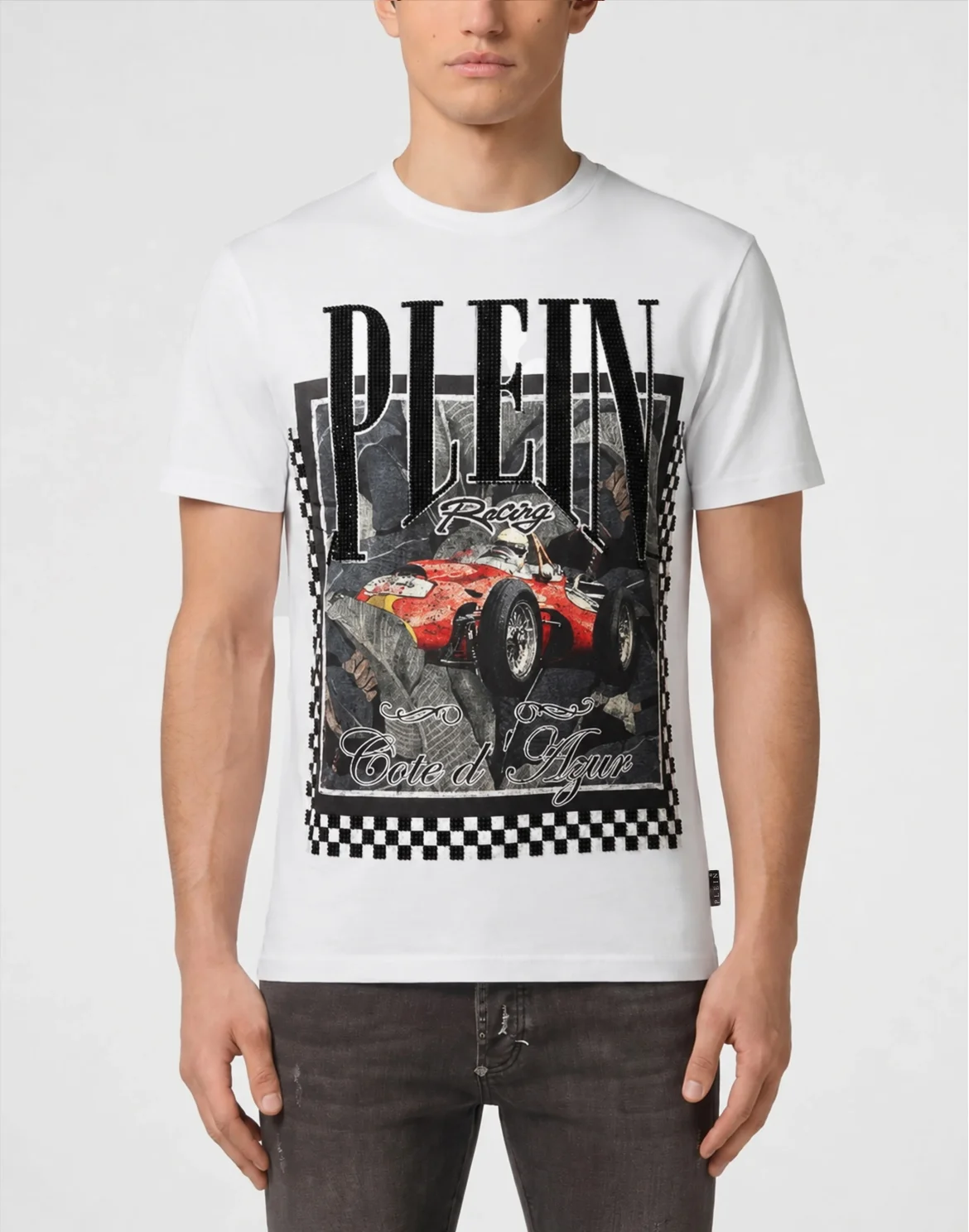 Jersey T-Shirt Plein Cote d'Azur, цвет: Белый