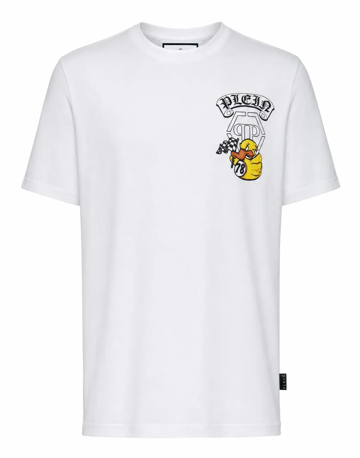 Jersey T-Shirt Plein Gothic Duck, цвет: Белый