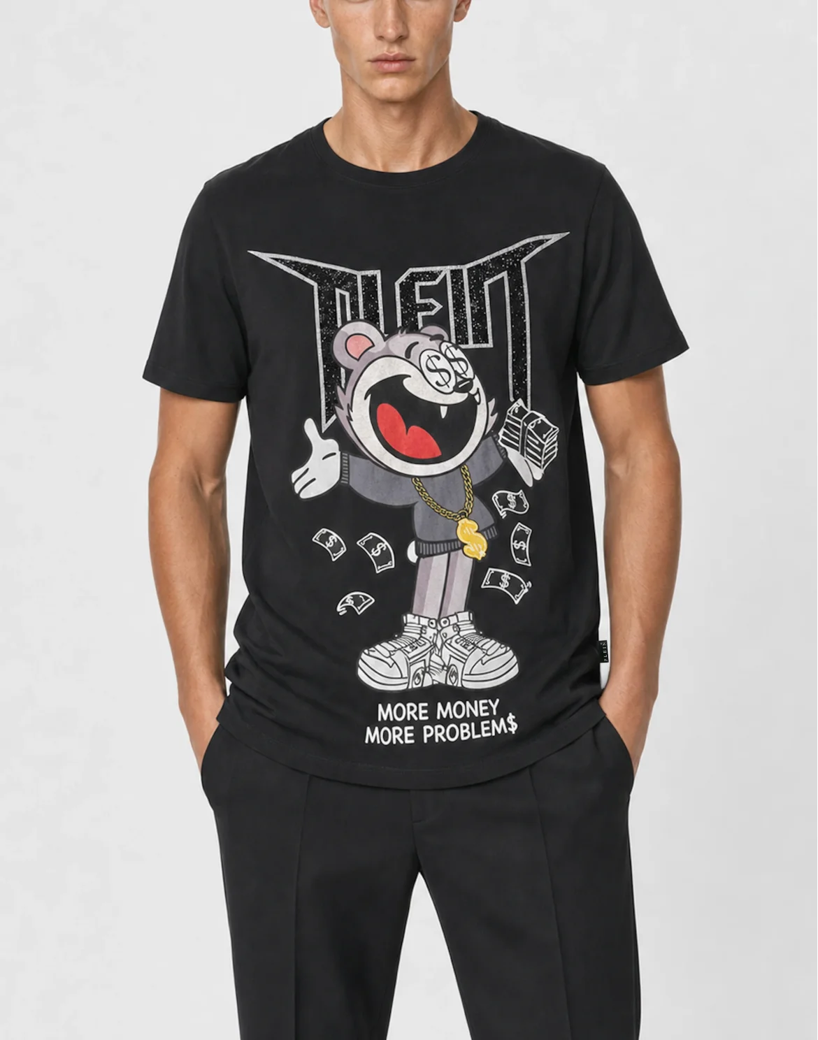Jersey T-Shirt Money Bear, цвет: Черный