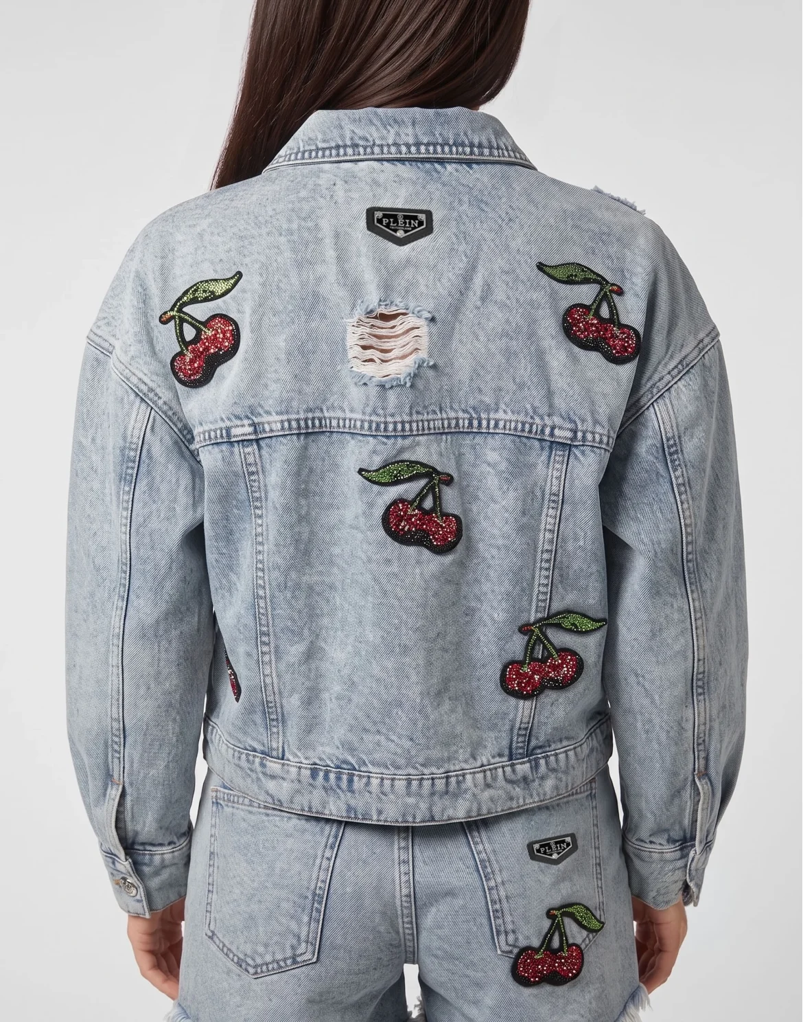 Denim Regular Jacket Cherrylicious, цвет: Голубой