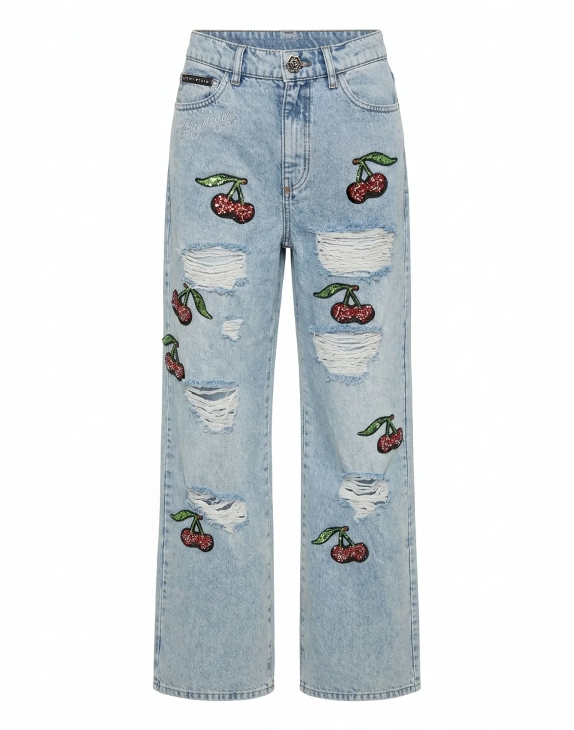 Skater Fit Jeans Cherrylicious, цвет: Голубой