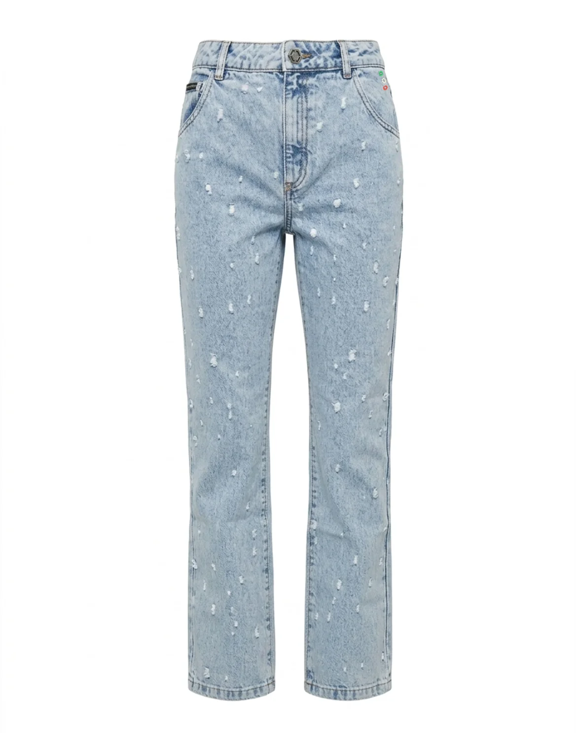 Straight Fit Jeans Mini Roedge, цвет: Голубой