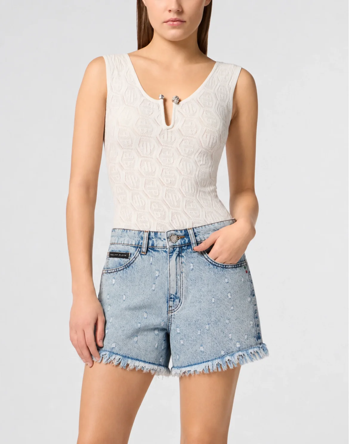 Hot Pants Mini Roedge, цвет: Голубой