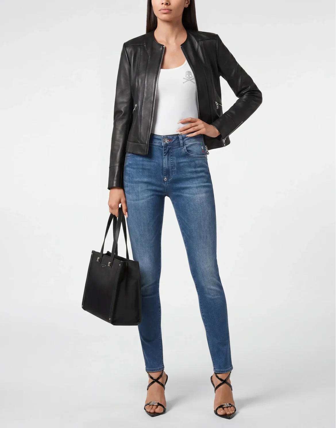 High Waist Jeggins, цвет: Синий
