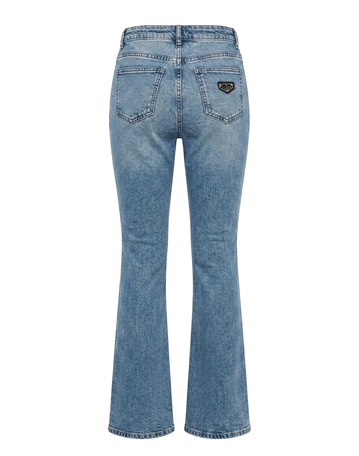 Flare Fit Jeans Basic, цвет: Синий